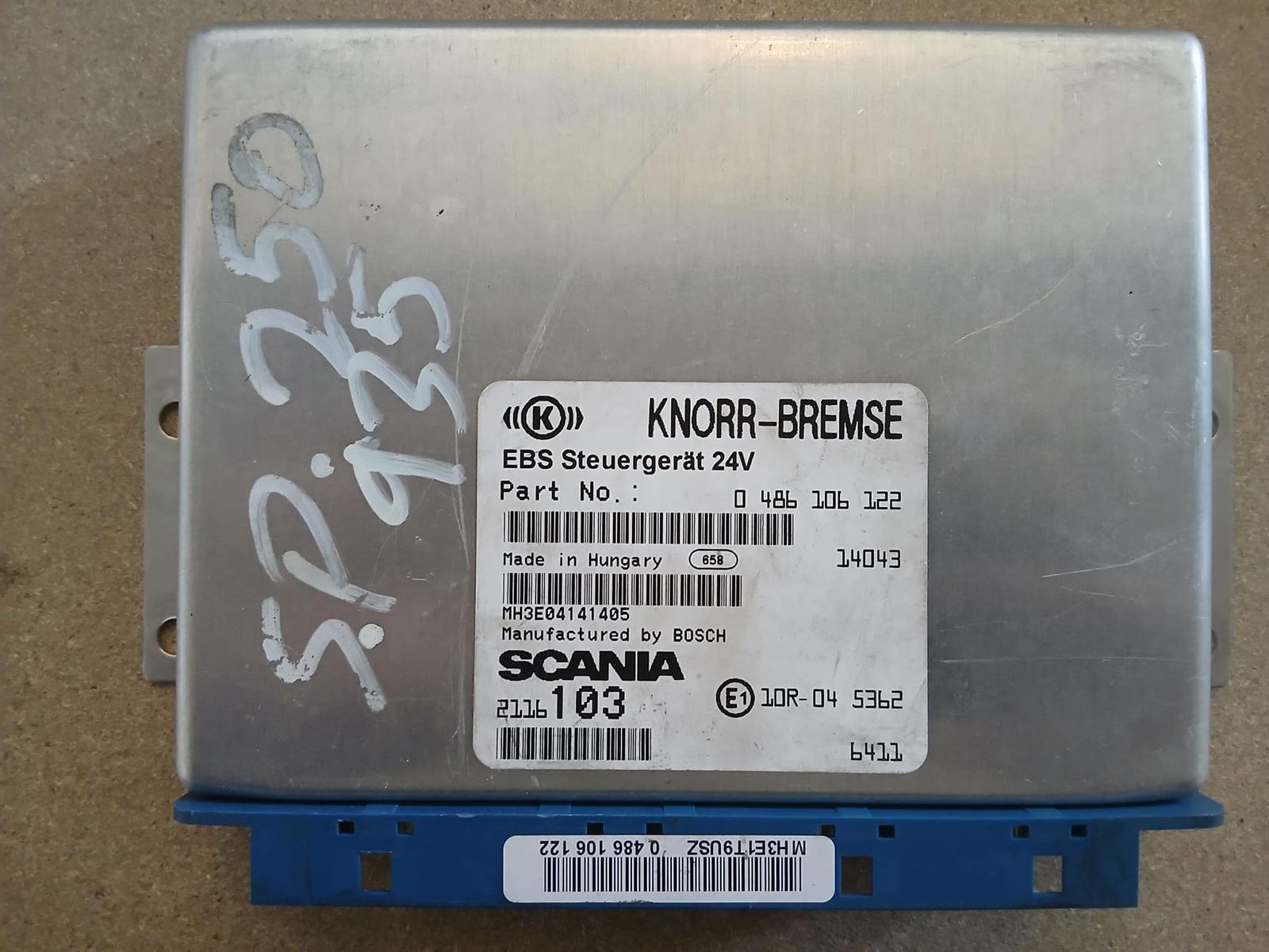 CENTRALITA EBS SCANIA P250 E6 - Imagen 1