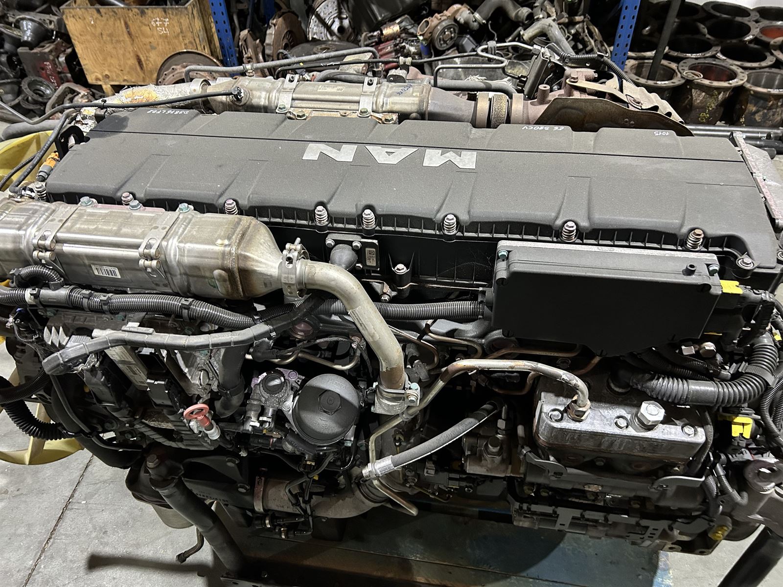 MOTOR COMPLETO MAN TGX 18.520 D3876LF02 - Imagen 2